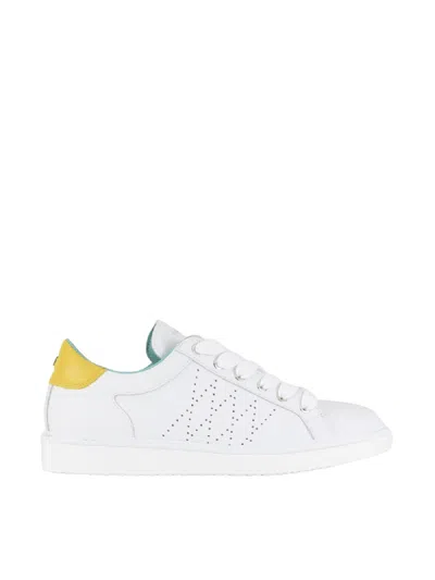 Pànchic Panchic Sneakers White In Bianco Chiari E Naturali