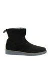 Pànchic Panchic Woman Ankle Boots Black Size 6 Leather In Black