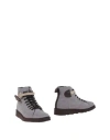 Pànchic Panchic Woman Ankle Boots Grey Size 7 Soft Leather
