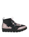 Pànchic Panchic Woman Sneakers Antique Rose Size 8 Textile Fibers, Leather In Pink