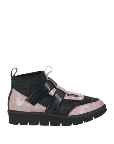 Pànchic Panchic Woman Sneakers Antique Rose Size 8 Textile Fibers, Leather In Pink