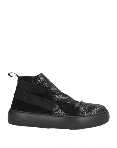 Pànchic Panchic Woman Sneakers Black Size 8 Leather