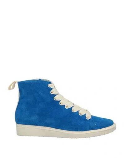 Pànchic Panchic Woman Sneakers Blue Size 7 Leather
