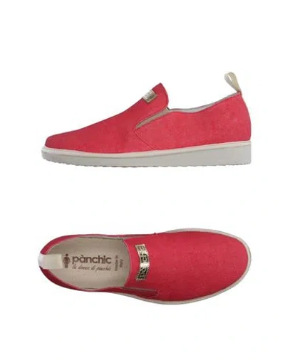 Pànchic Panchic Woman Sneakers Coral Size 9 Textile Fibers