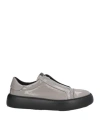 Pànchic Panchic Woman Sneakers Grey Size 7 Leather In Gray