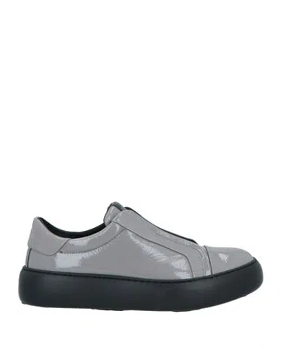 Pànchic Panchic Woman Sneakers Grey Size 7 Leather