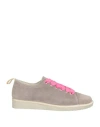 Pànchic Panchic Woman Sneakers Light Grey Size 7 Leather In Gray