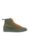 Pànchic Panchic Woman Sneakers Military Green Size 7 Leather
