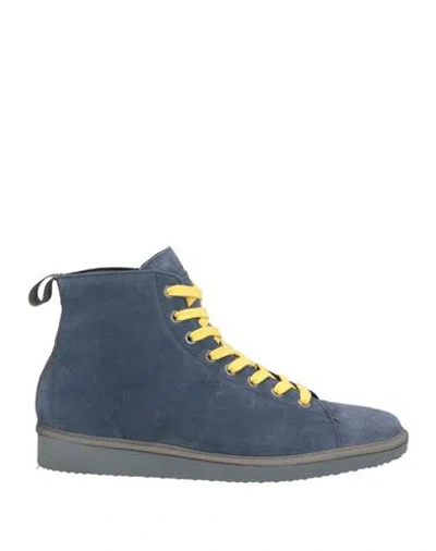 Pànchic Panchic Woman Sneakers Slate Blue Size 10 Leather