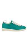 Pànchic Panchic Woman Sneakers Turquoise Size 7 Leather In Blue