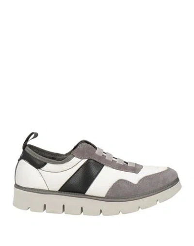 Pànchic Panchic Woman Sneakers White Size 7 Leather, Textile Fibers
