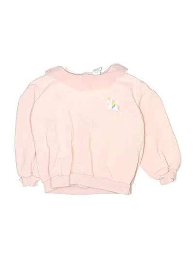 Pre-owned Pancoat Kids' Sweatshirt In Pink