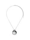Panconesi Agate-pendant Necklace In Silver
