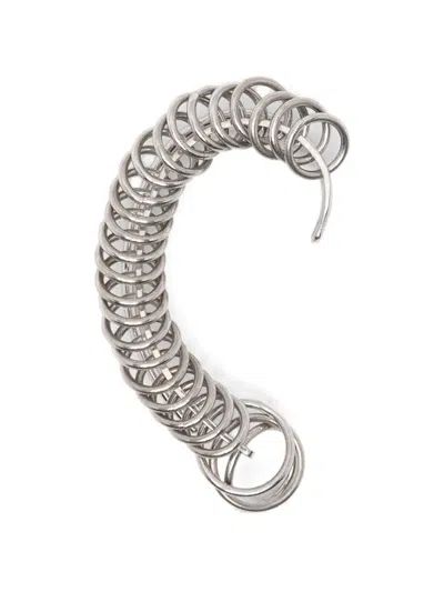 Panconesi All-around Ear Cuff In Silver