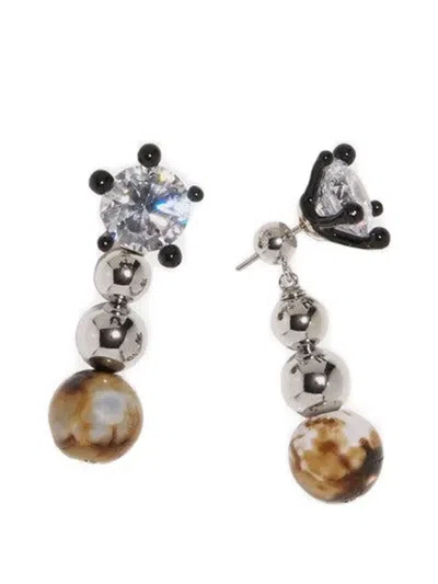 Panconesi Ascolto Chandeliers Drop Earrings In Multi