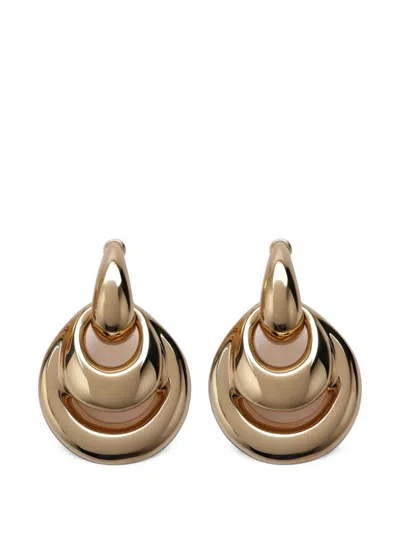 Panconesi Blow Up Drop Earrings In Gold
