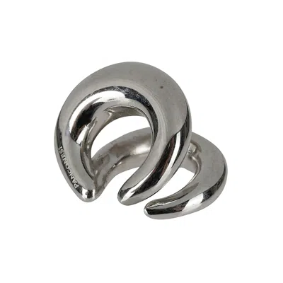 Panconesi Blow Up Ear Cuff In Silver