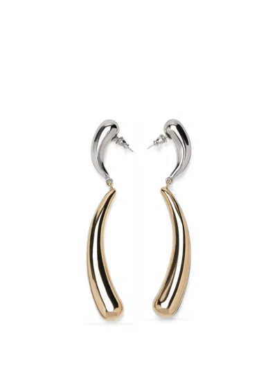Panconesi Blow Up Forma Earrings In Gold