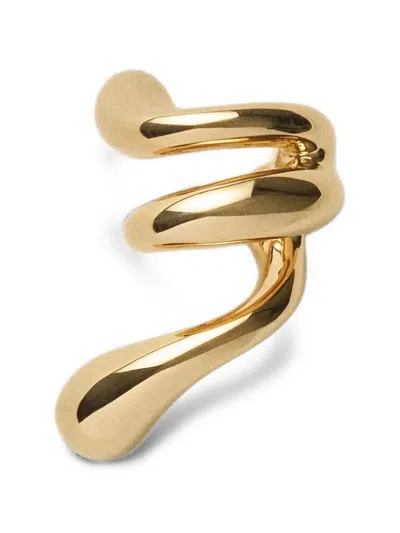 Panconesi Blow Up Forma Sculptural-shape Ear Cuff In White