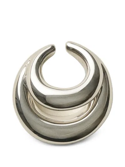 Panconesi Blow Up Sculptural Ear Cuff In White