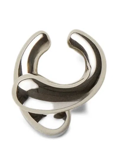 Panconesi Blow Up Single Ear Cuff In Metallic