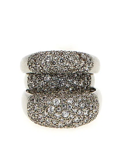 PANCONESI BLOW UP SOLAR CRYSTAL RING