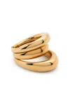 Panconesi Blow Up Solar Ring Accessories In Gold