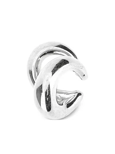 Panconesi Blow Up Stellar Ear Cuff In Silver