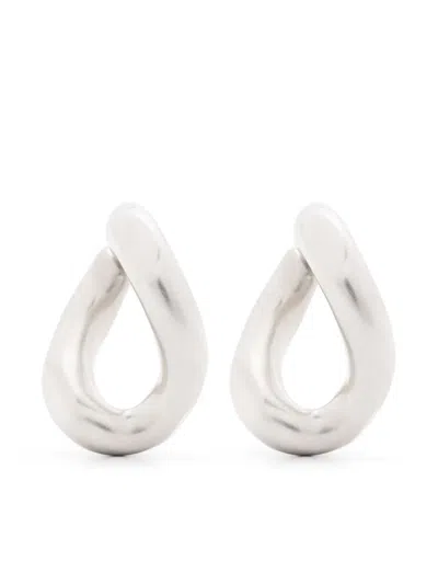 Panconesi Catena Large Ear Cuff In Silver