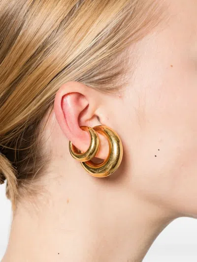 Panconesi Chunky Hoop Earrings In Gold