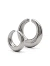 Panconesi Circle Cuffs In Silver