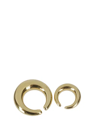 Panconesi Circle Cuffs In Gold