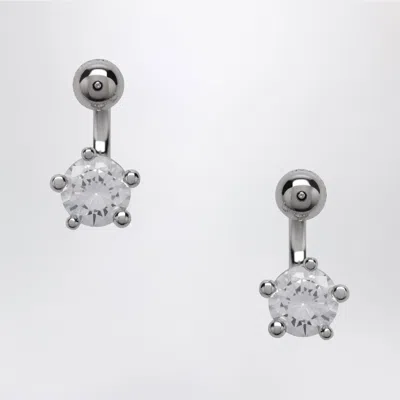 Panconesi Constellation Earring With Zirconia In Silver