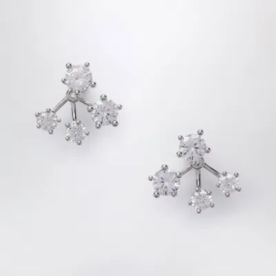 Panconesi Constellation Earrings With Zirconia In Metal