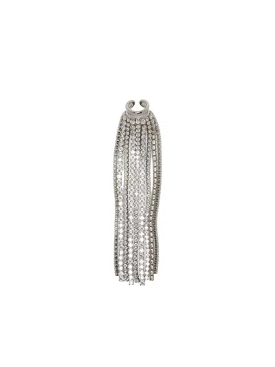 Panconesi Crystal-embellished Ear Cuff In Metallic