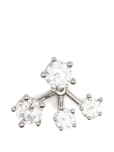 Panconesi Crystal-embellished Earrings In Metallic