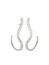 Panconesi Curved-effect Earrings In Metallic