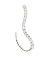Panconesi Curved-line Ear Cuff In Silver