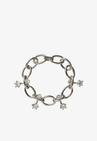 Panconesi Diamanti Chain Bracelet In Silver