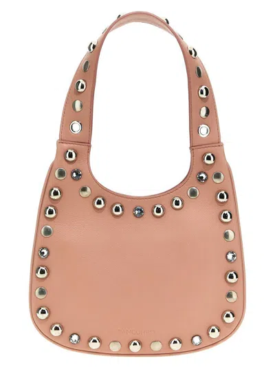 Panconesi 'diamanti Saddle Bag S' Handbag In Pink