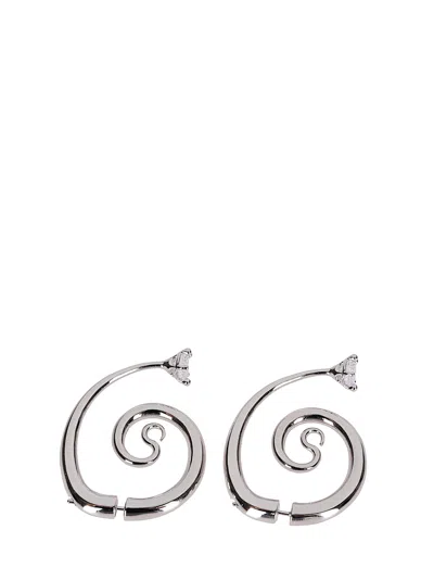 Panconesi Diamanti Serpent Piercings In White
