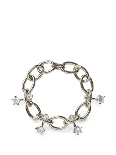 Panconesi Diamanti Zircon Chain Bracelet In Gray