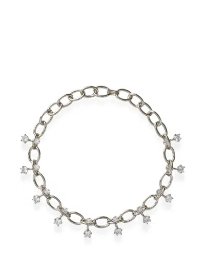 Panconesi Diamanti Zircon Necklace In Metallic