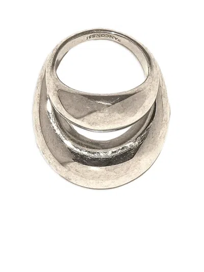 PANCONESI DOUBLE BLOW UP RING