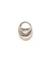 Panconesi Double Blow Up Rings Accessories In Metallic
