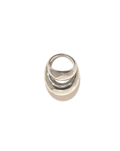 Panconesi Double Blow Up Rings Accessories In Gold