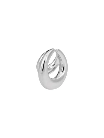 Panconesi Ear Cuff "blow Up" In Silver