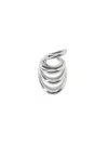 Panconesi Ear Cuff "multi Blow Up" In Silver