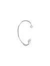 Panconesi Ear Cuff "three Point" In Silver