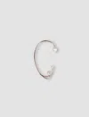 Panconesi Three Point Ear Cuff In Silver